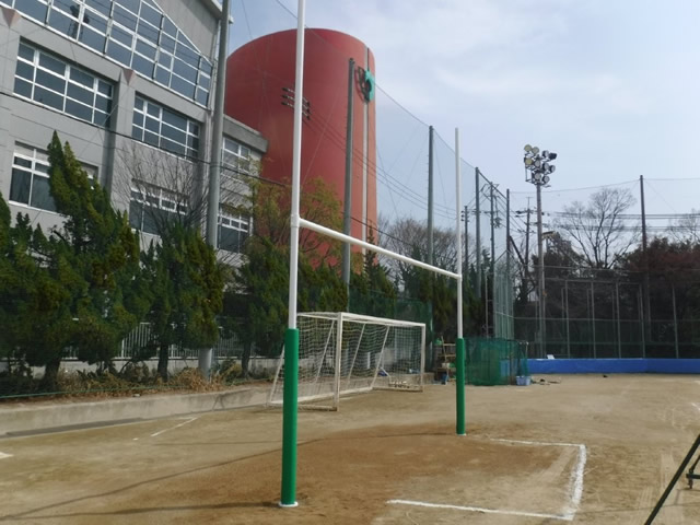 四條畷市立西中学校　グラウンド