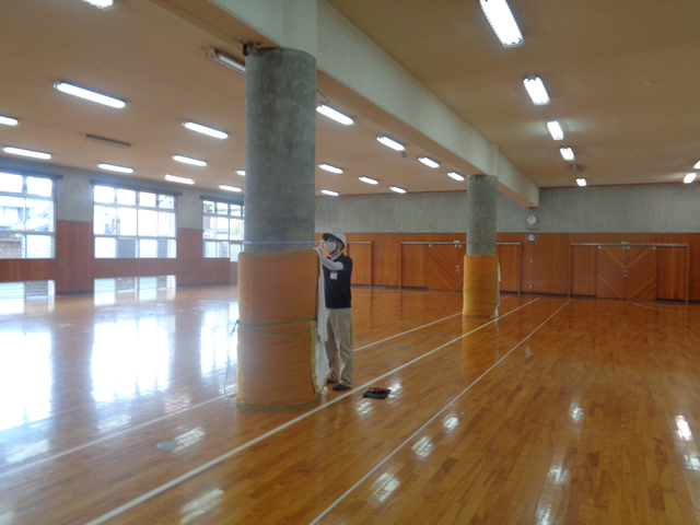 施工中の様子
