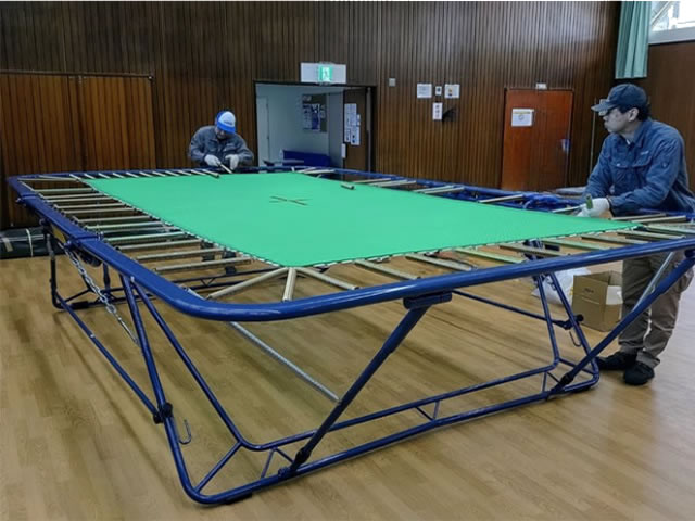 施工中の様子