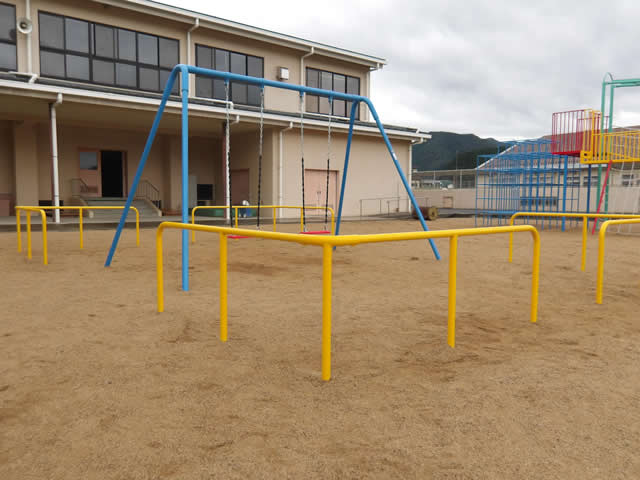 【U-5(A)】ブランコ中型（児童用）1欄×2人用