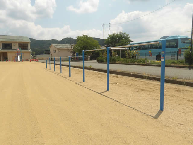 【HB-6(PW)(5)】スチール強化型低鉄棒5欄