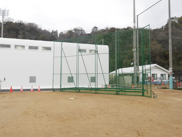 【BB-1(D)】移動式防球ネット