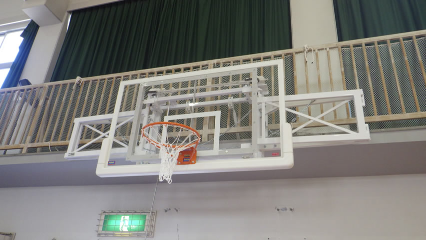 【BS-7】ギャラリー折畳式バスケットゴール