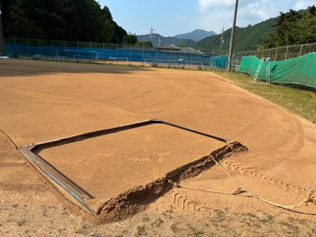 施工中の様子